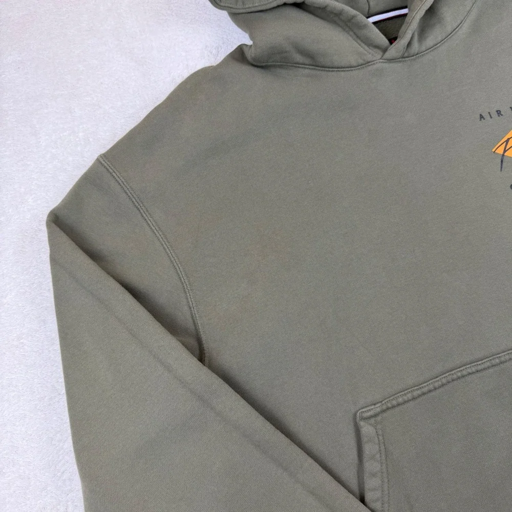 Nike Air Jordan Flight Collection Hoodie Olive Green Michael Jordan‎ Take Flight